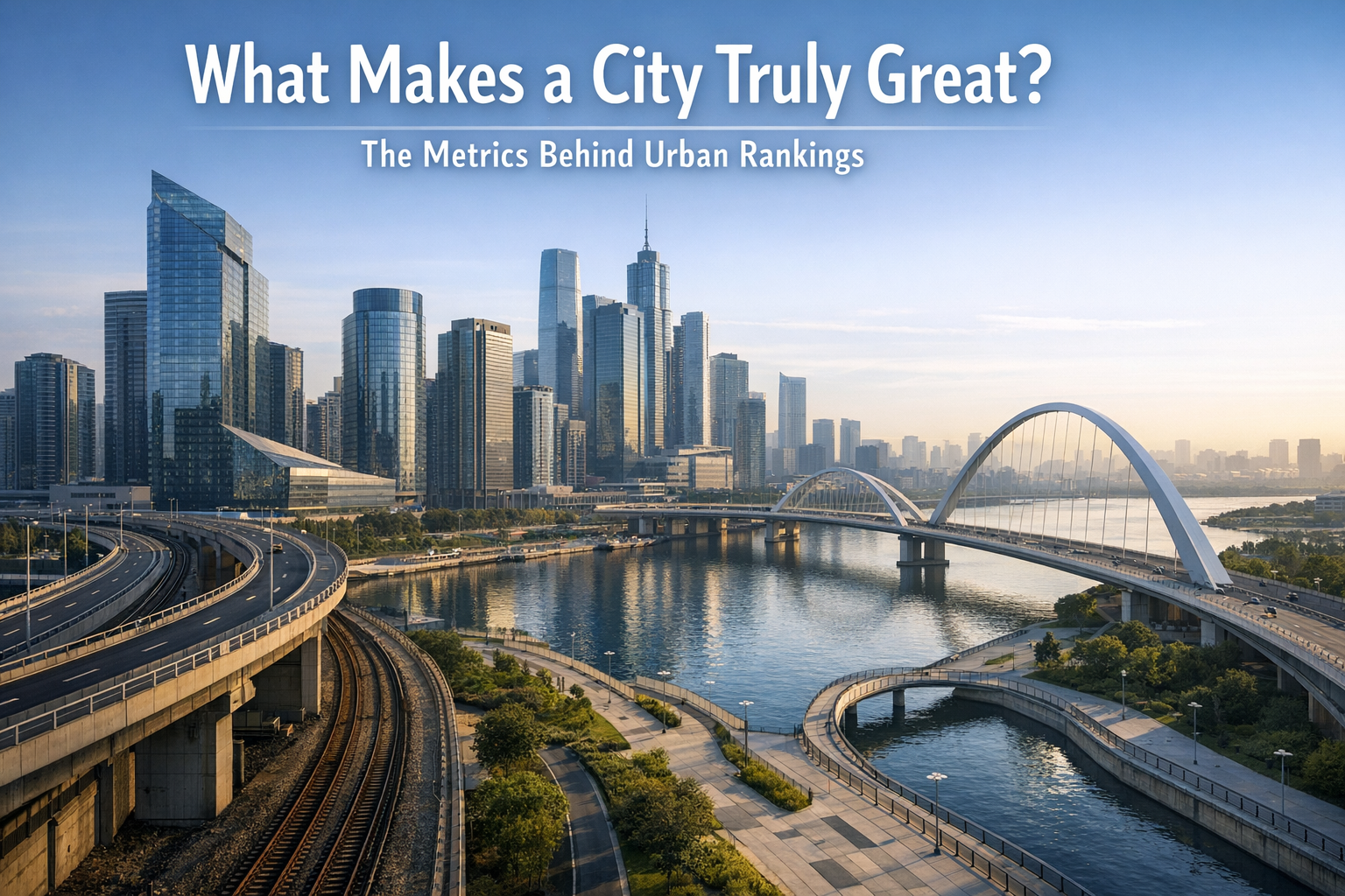 What Makes a City Truly Great? The Metrics Behind Urban Rankings