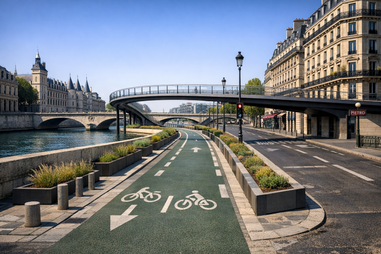 Why Paris Is Beating London in Urban Cycling Infrastructure