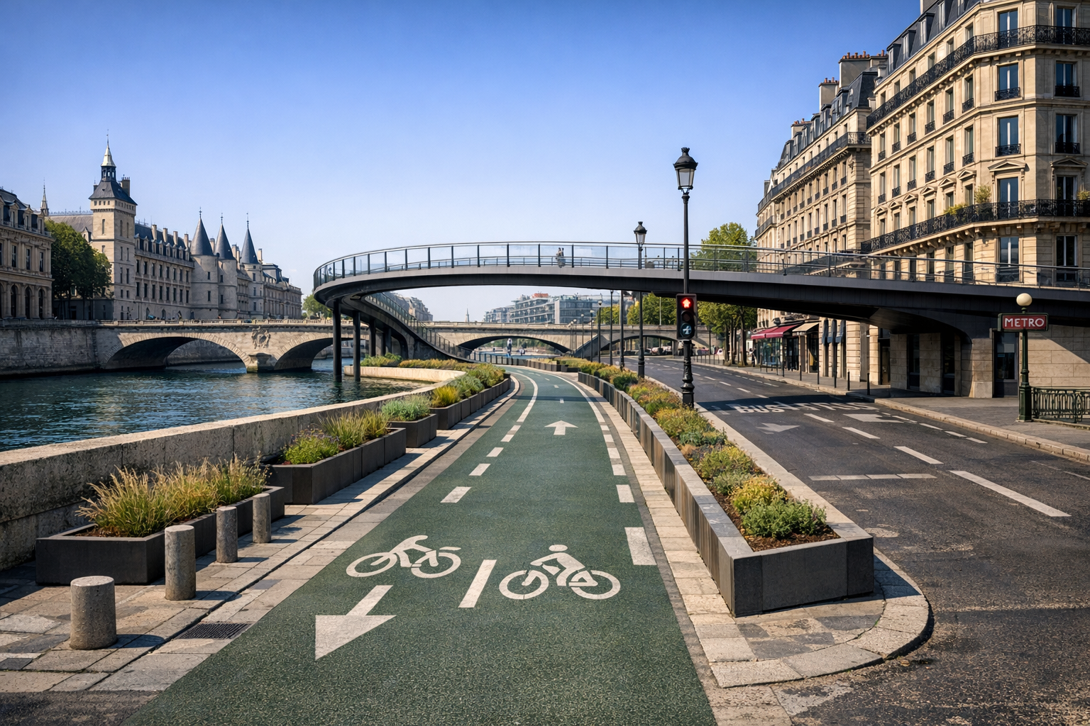 Why Paris Is Beating London in Urban Cycling Infrastructure